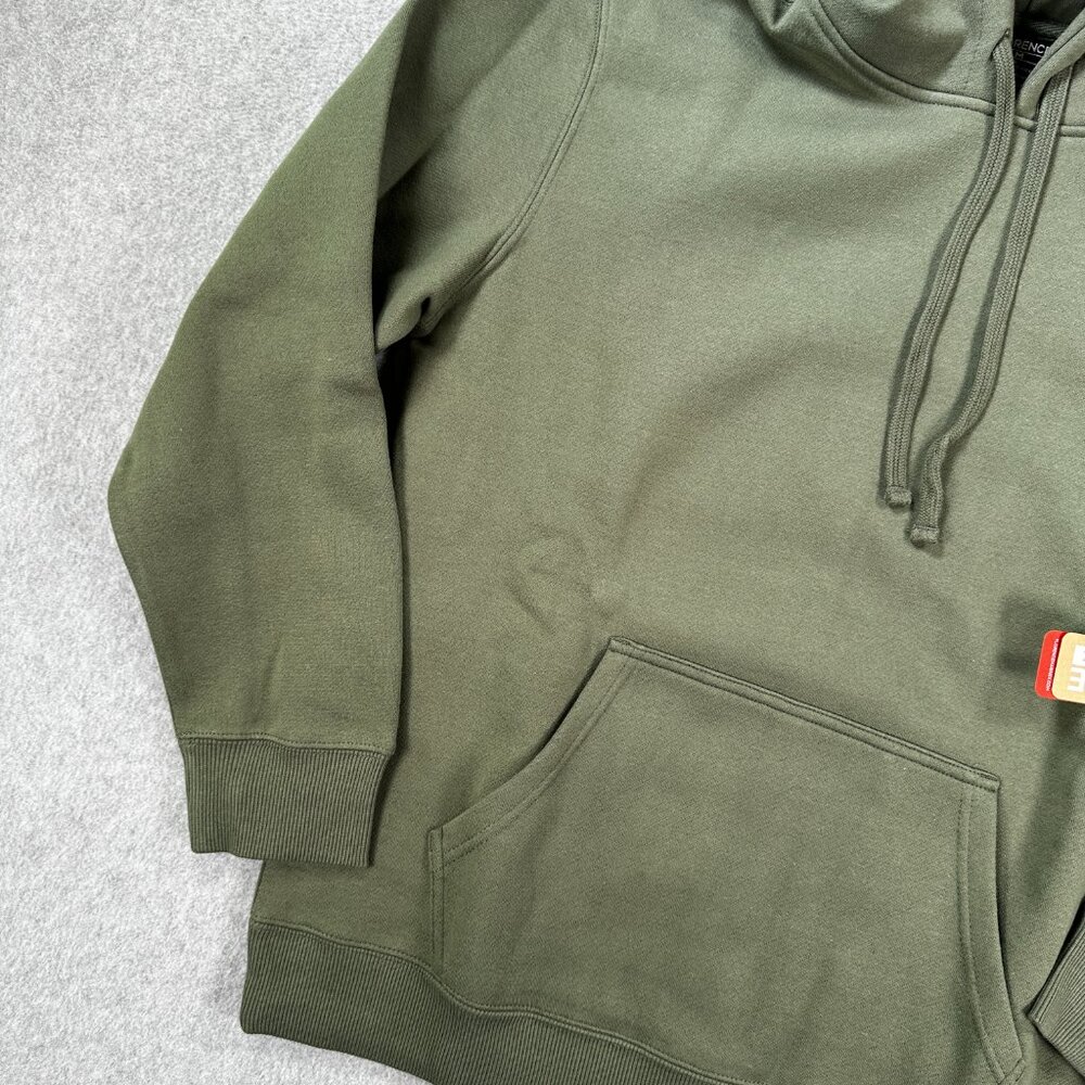 Florence Marine X Burgee Hoodie Forrest Green Organic Cotton Mens Surf Outdoors - Picture 5 of 6